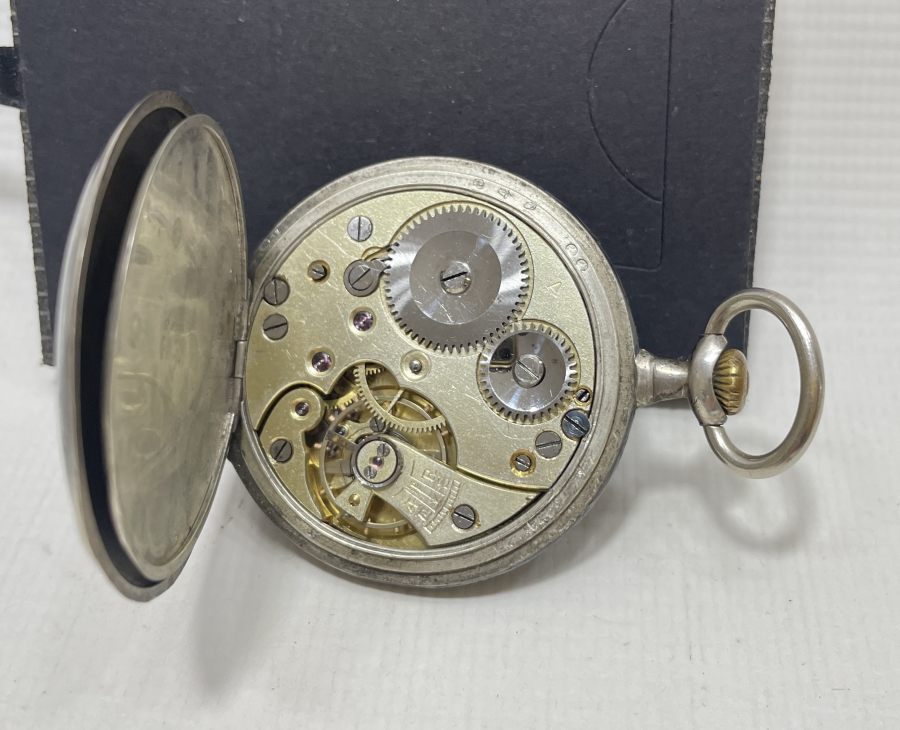 1.DÜNYA SAVAŞI DÖNEMİ SAVATLI GÜMÜŞ ASKERİ CEP SAATİ