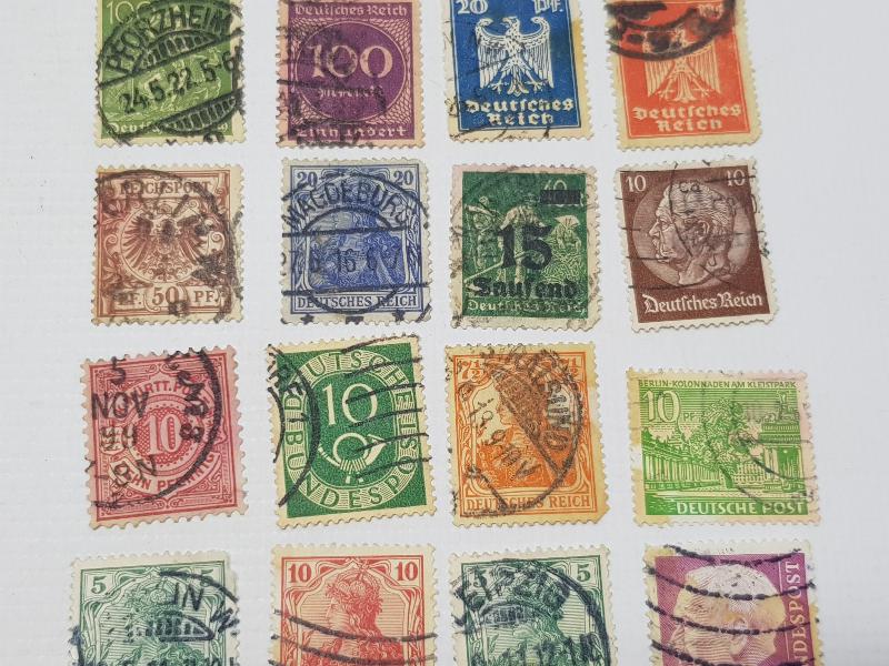 ANTİKA ALMAN PULLARI