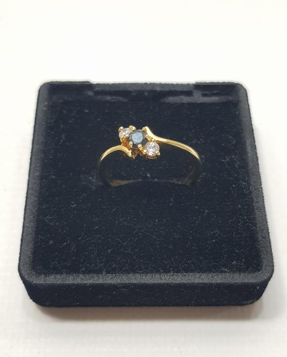 ANTİKA ALMAN YAPIMI ALTIN KAPLAMA YÜZÜK