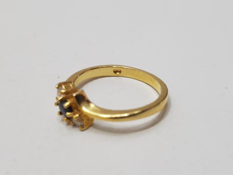 ANTİKA ALMAN YAPIMI ALTIN KAPLAMA YÜZÜK