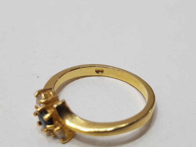 ANTİKA ALMAN YAPIMI ALTIN KAPLAMA YÜZÜK