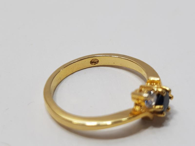 ANTİKA ALMAN YAPIMI ALTIN KAPLAMA YÜZÜK