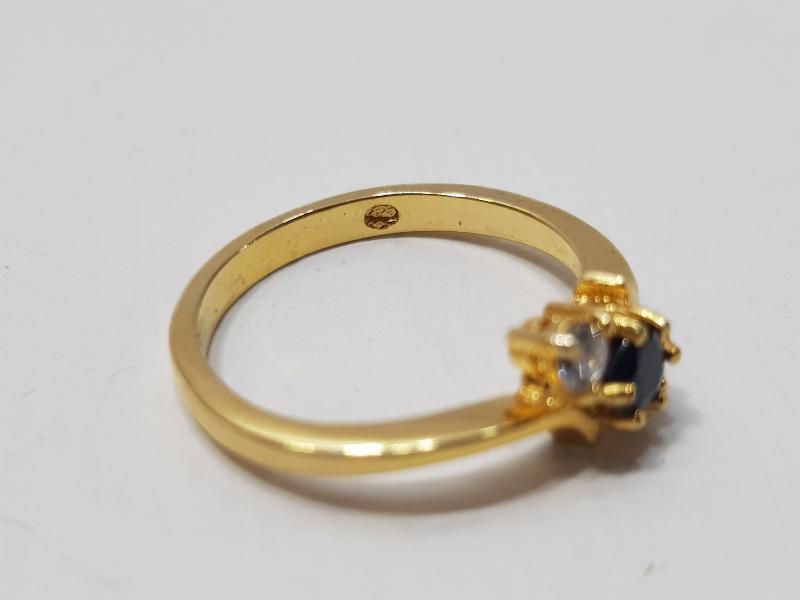 ANTİKA ALMAN YAPIMI ALTIN KAPLAMA YÜZÜK