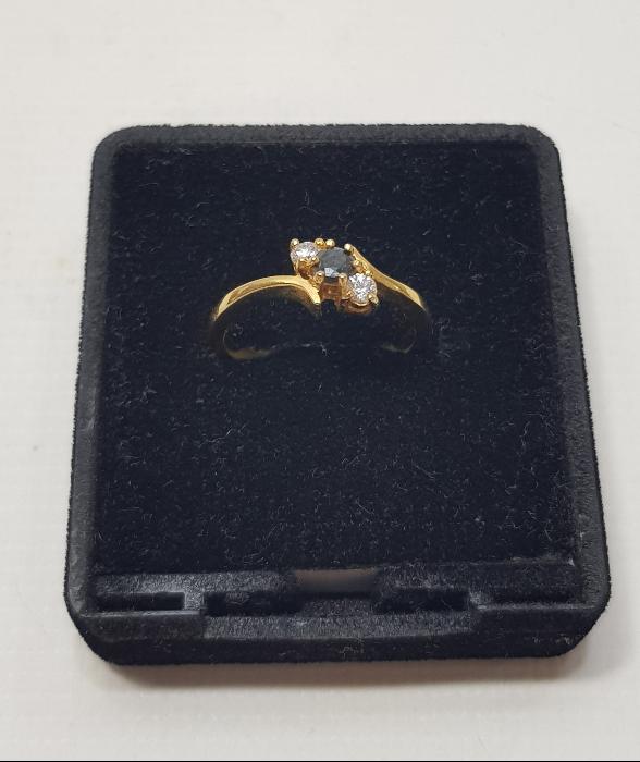 ANTİKA ALMAN YAPIMI ALTIN KAPLAMA YÜZÜK