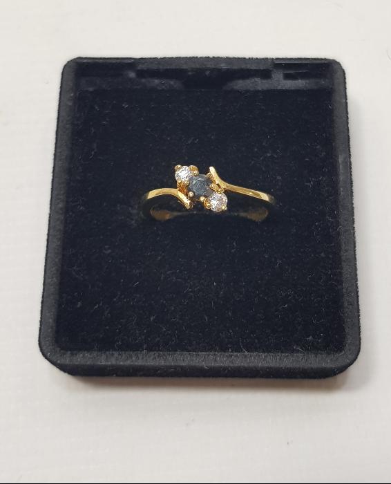 ANTİKA ALMAN YAPIMI ALTIN KAPLAMA YÜZÜK