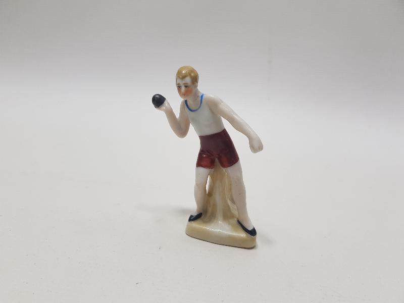 ANTİKA GÜLLECİ FORMLU PORSELEN KALEMLİK