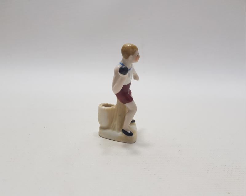 ANTİKA GÜLLECİ FORMLU PORSELEN KALEMLİK