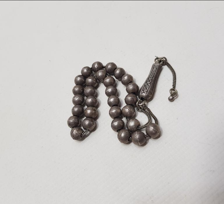 ANTİKA GÜMÜŞ TESPİH