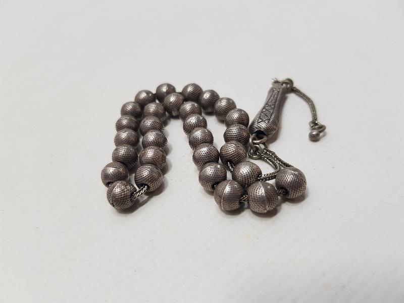 ANTİKA GÜMÜŞ TESPİH