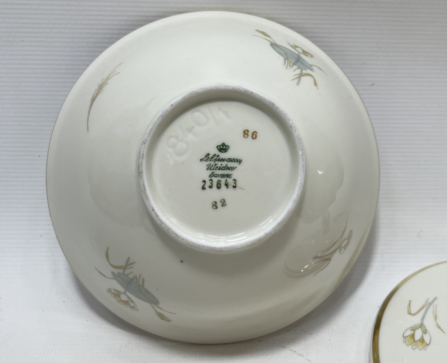 ANTİKA BAVARİA KAPAKLI ŞEKERLİK