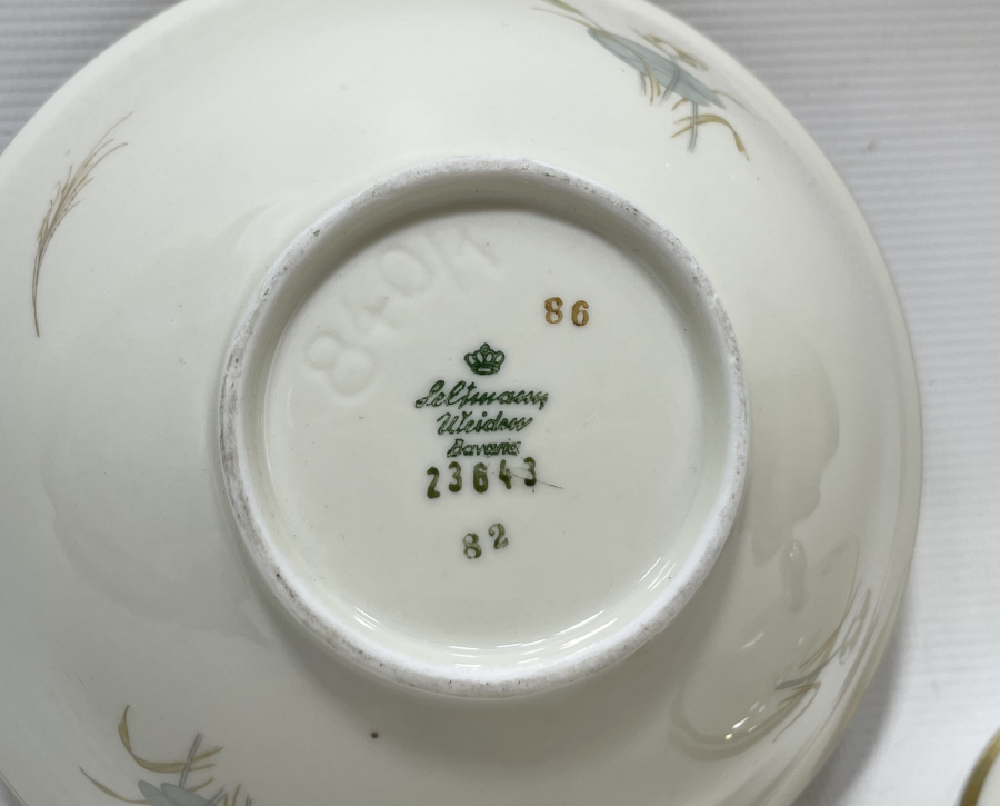 ANTİKA BAVARİA KAPAKLI ŞEKERLİK