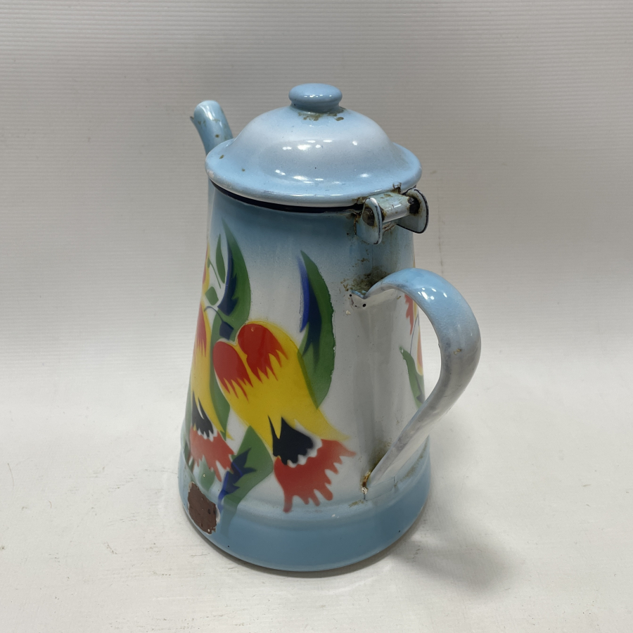 BÜYÜK BOY ANTİKA EMAYE ÇAYDANLIK