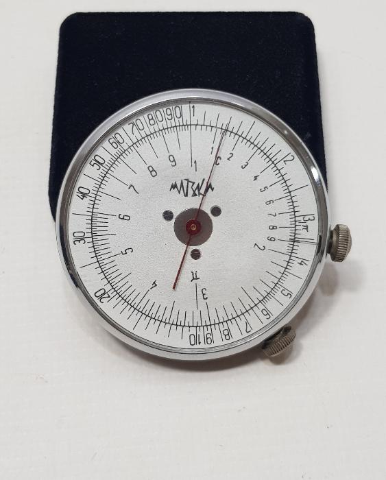 CEP SAATİ FORMLU NADİR ANTİKA HESAP MAKİNESİ