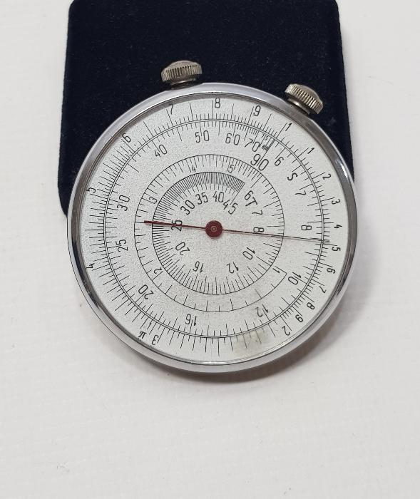 CEP SAATİ FORMLU NADİR ANTİKA HESAP MAKİNESİ