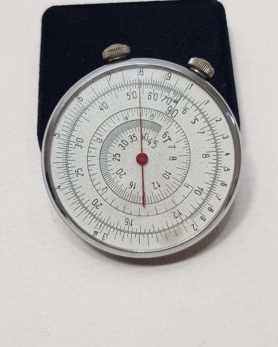 CEP SAATİ FORMLU NADİR ANTİKA HESAP MAKİNESİ