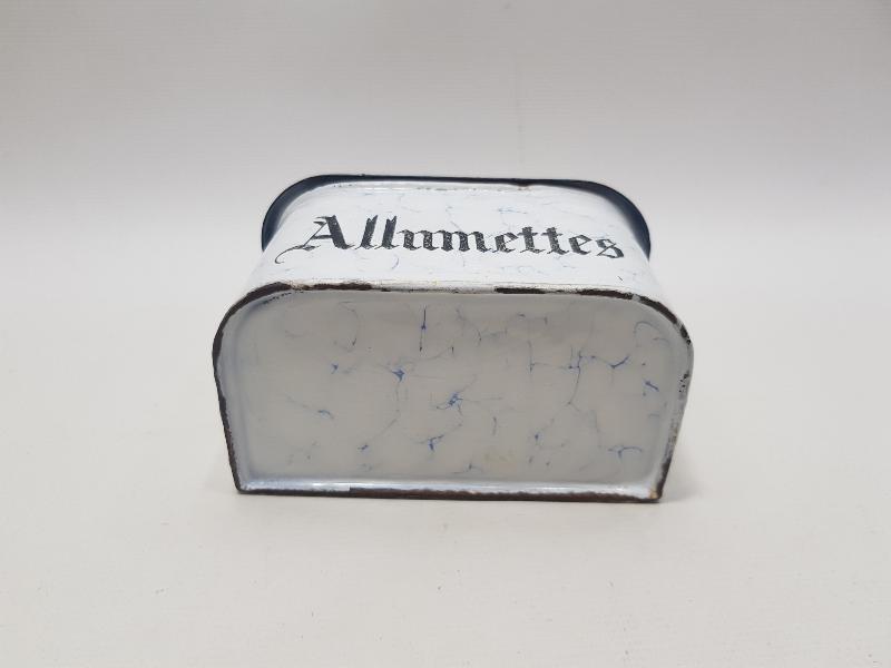 ÇOK NADİR ANTİKA EMAYE KİBRİTLİK