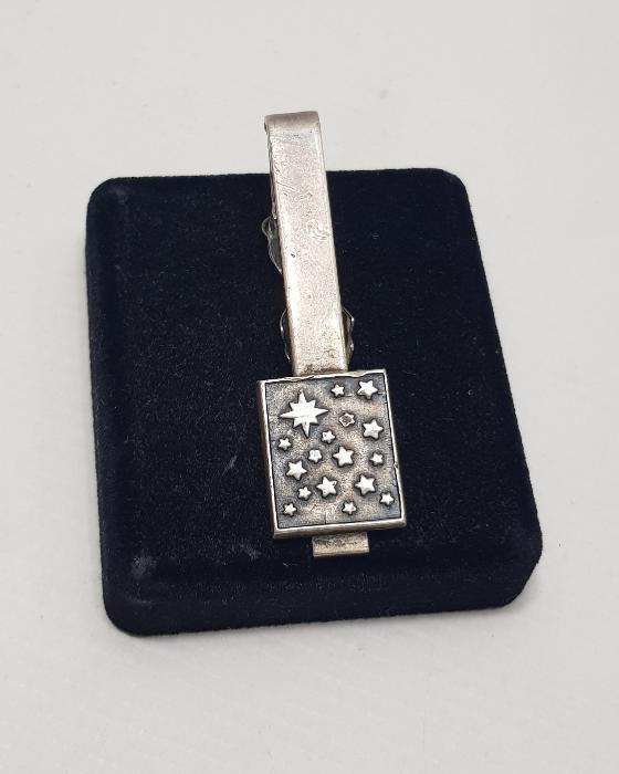 CUMHURBAŞKANLIĞI FORSLU GÜMÜŞ KIRAVAT İĞNESİ 