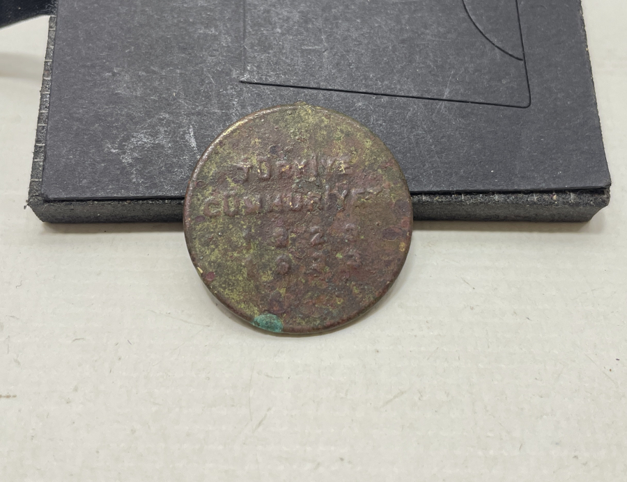 CUMHURİYETİMİZİN 10. YILINA ÖZEL BASILMIŞ MADALYON