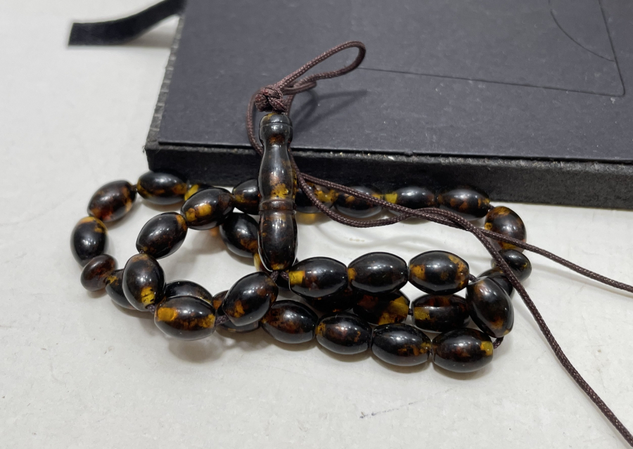 DAMLA KEHRİBARDAN MAMUL TESPİH