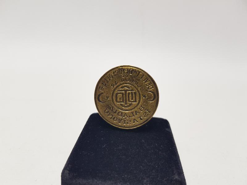 DEVLET DEMİRYOLLARI LİMANLARI BALADIZ İSTASYONU MÜHÜRÜ