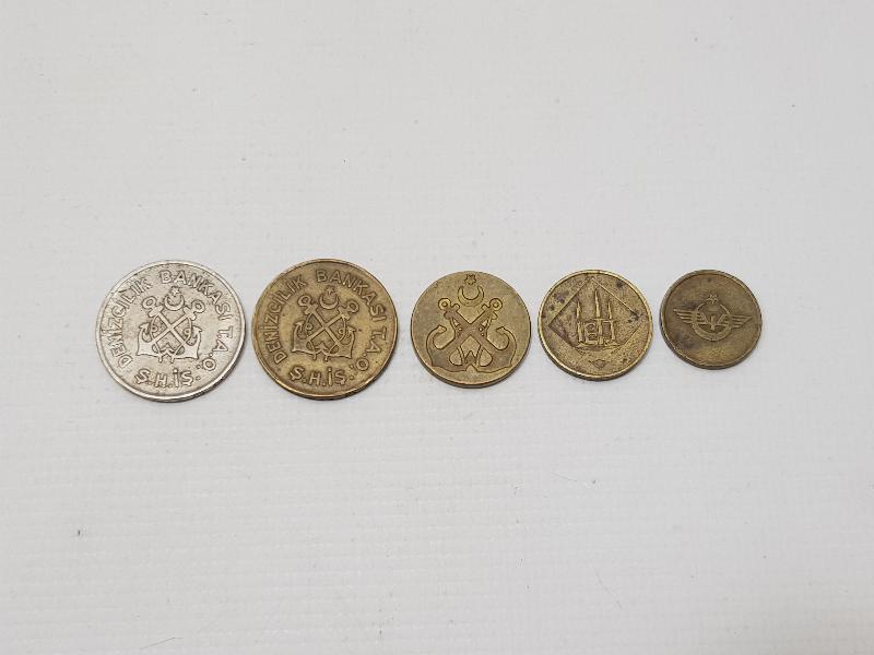 ŞEHİR HATLARI, TÜNEL VE BANLİYÖ JETON TAKIMI