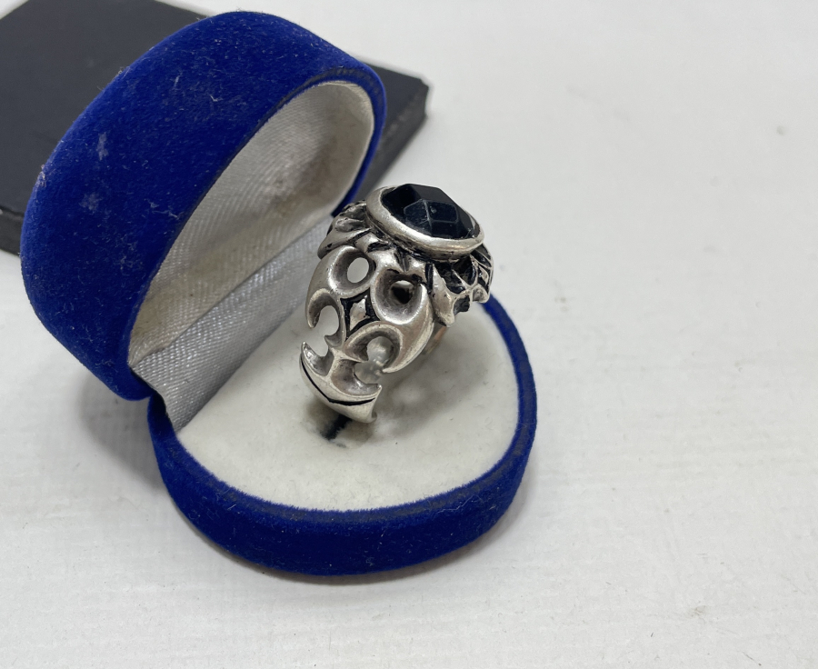 FASETA TAŞLI GÜMÜŞ YÜZÜK