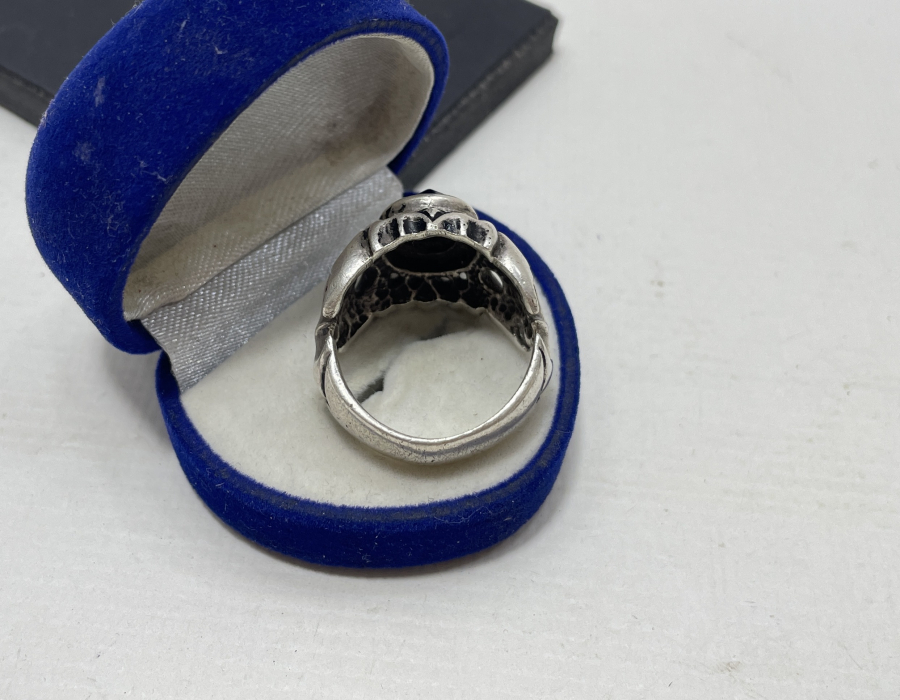 FASETA TAŞLI GÜMÜŞ YÜZÜK