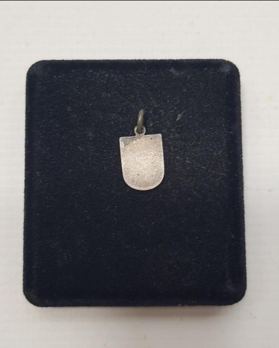 KIZ KULESİ RESİMLİ MİNELİ GÜMÜŞ KOLYE UCU