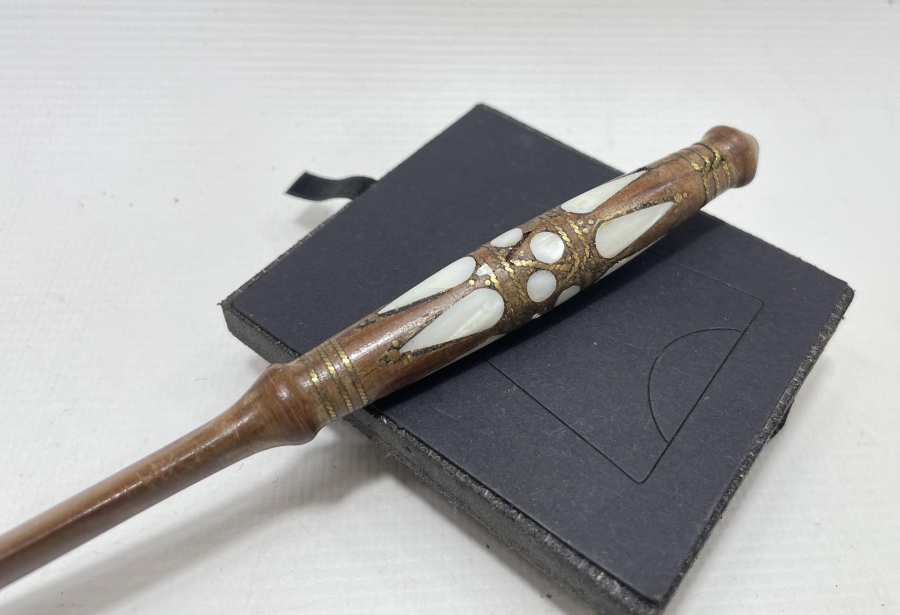 OSMANLI DÖNEMİ AFYON İŞİ İŞLEMELİ ZARF AÇACAĞI