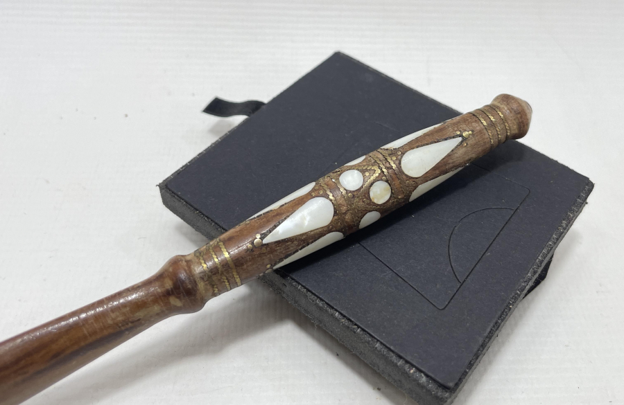 OSMANLI DÖNEMİ AFYON İŞİ İŞLEMELİ ZARF AÇACAĞI