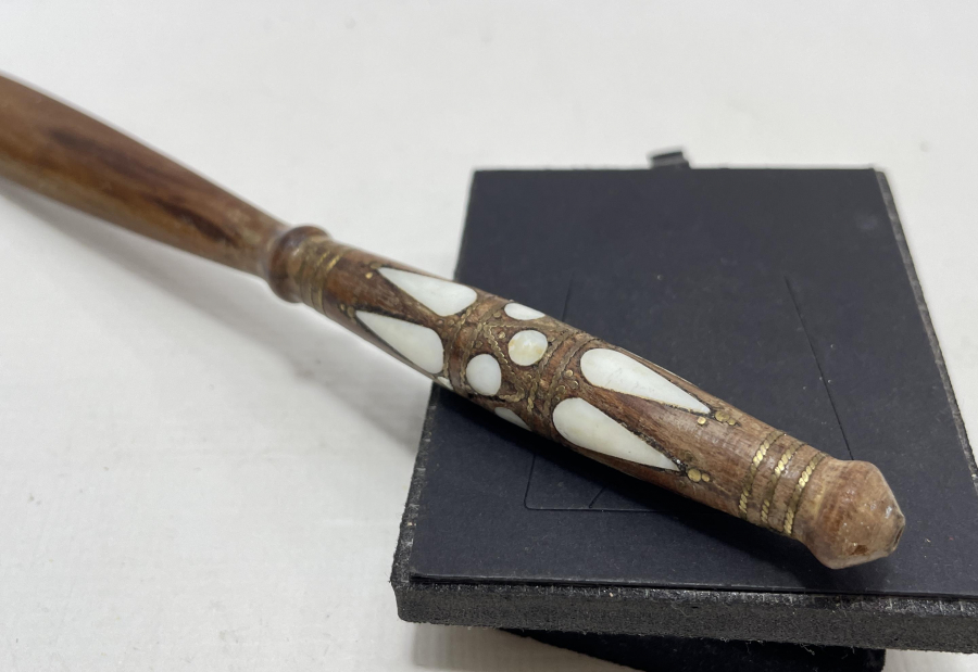 OSMANLI DÖNEMİ AFYON İŞİ İŞLEMELİ ZARF AÇACAĞI