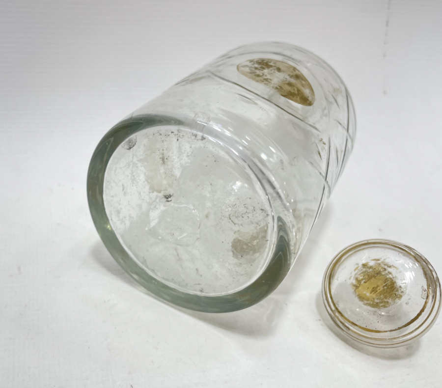 OSMANLI DÖNEMİ ALTIN VARAKLI BEYKOZ KOKU ŞİŞESİ