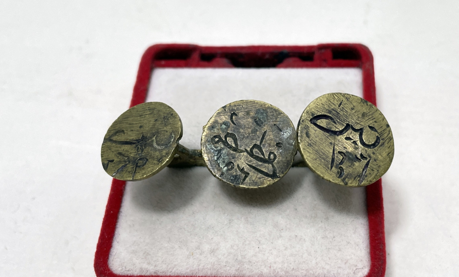 OSMANLI DÖNEMİ EL KAZIMA ŞAHIS MÜHÜRLERİ LOTU