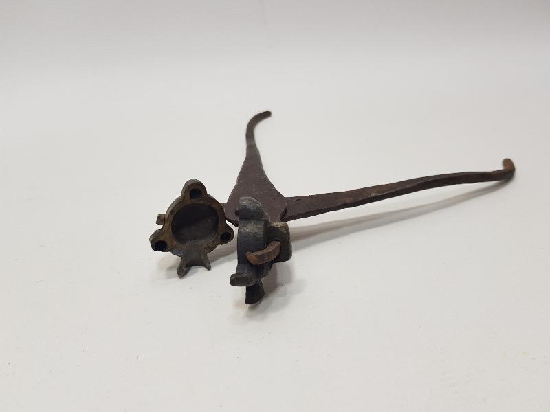 OSMANLI DÖNEMİ KURŞUN DÖKME KALIBI