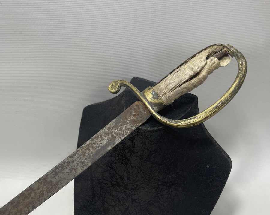 OSMANLI DÖNEMİ İLK DÖNEM NADİR TOPÇU KILICI - TOPÇU SUBAY MEÇİ