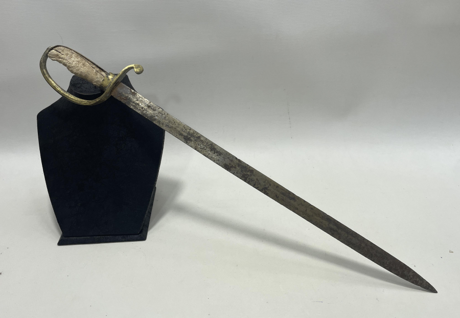 OSMANLI DÖNEMİ İLK DÖNEM NADİR TOPÇU KILICI - TOPÇU SUBAY MEÇİ