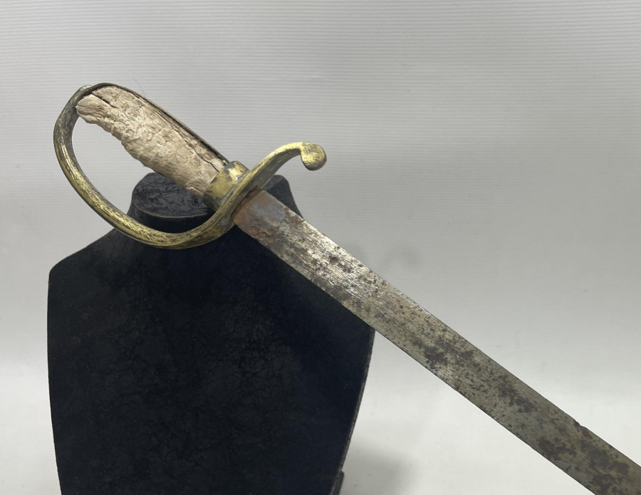 OSMANLI DÖNEMİ İLK DÖNEM NADİR TOPÇU KILICI - TOPÇU SUBAY MEÇİ