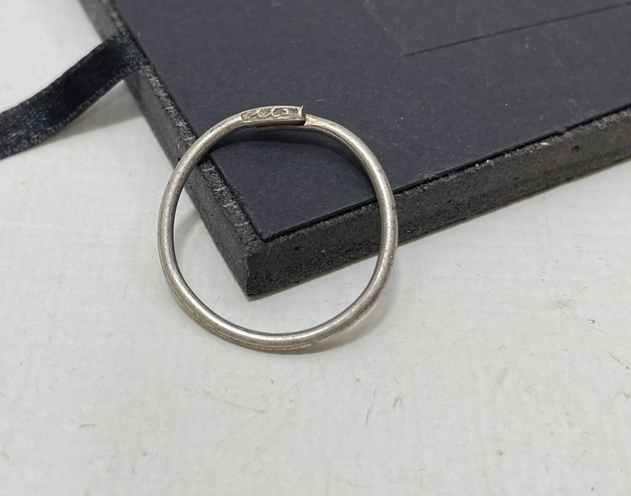 OSMANLI DÖNEMİ MEKKE-İ MÜKERREME YAZILI GÜMÜŞ YÜZÜK