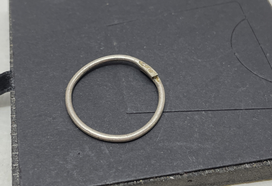 OSMANLI DÖNEMİ MEKKE-İ MÜKERREME YAZILI GÜMÜŞ YÜZÜK