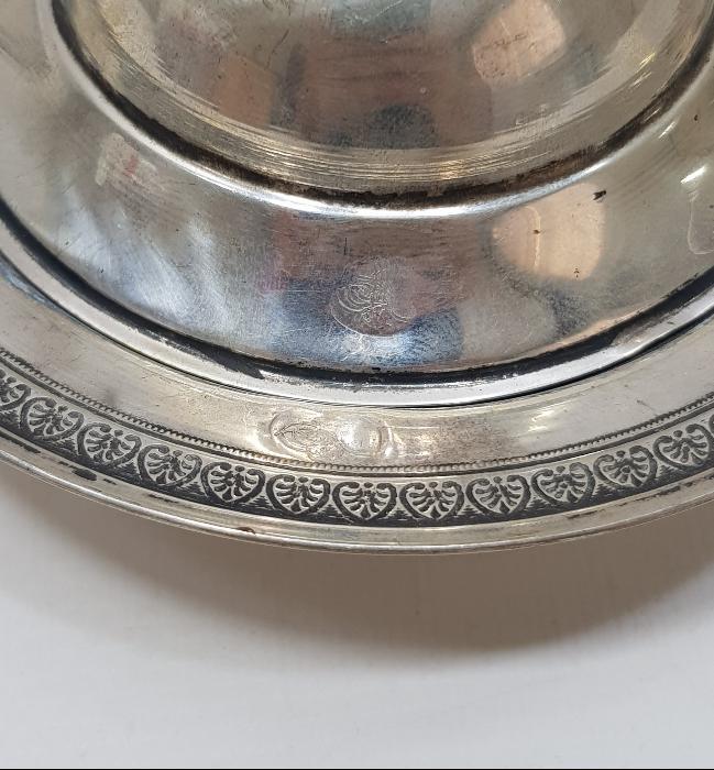 OSMANLI DÖNEMİ TUĞRALI GÜMÜŞ ŞEKERLİK