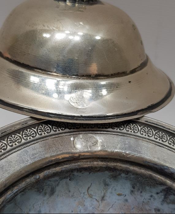 OSMANLI DÖNEMİ TUĞRALI GÜMÜŞ ŞEKERLİK