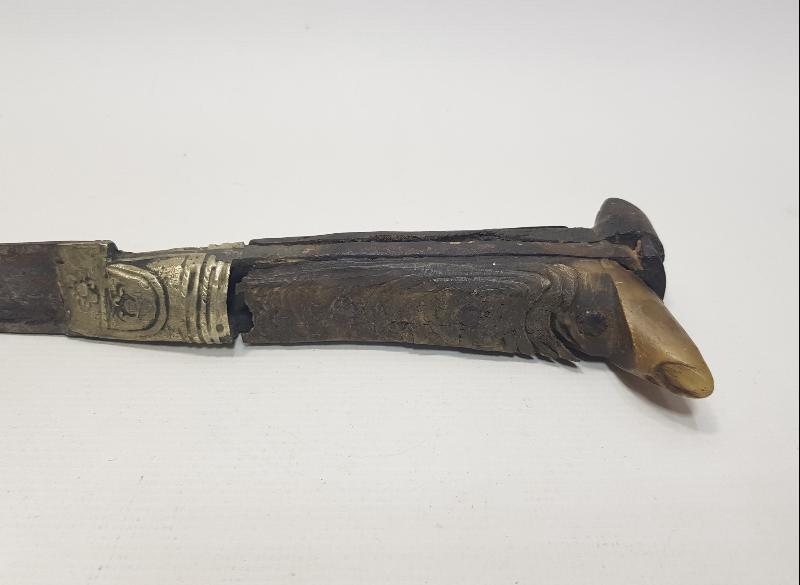 OSMANLI DÖNEMİ BOYNUZ SAPLI NADİR KABADAYI SALLAMASI