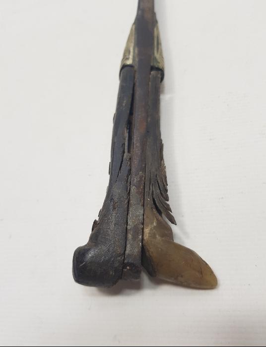 OSMANLI DÖNEMİ BOYNUZ SAPLI NADİR KABADAYI SALLAMASI