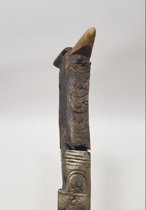 OSMANLI DÖNEMİ BOYNUZ SAPLI NADİR KABADAYI SALLAMASI