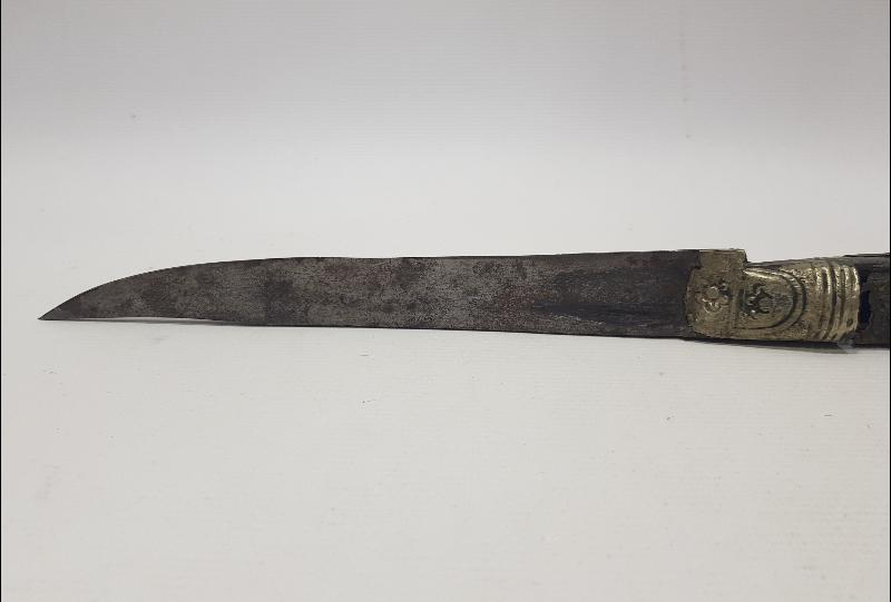 OSMANLI DÖNEMİ BOYNUZ SAPLI NADİR KABADAYI SALLAMASI