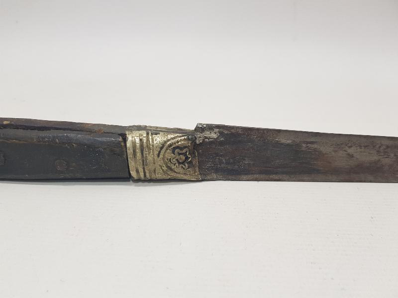 OSMANLI DÖNEMİ BOYNUZ SAPLI NADİR KABADAYI SALLAMASI