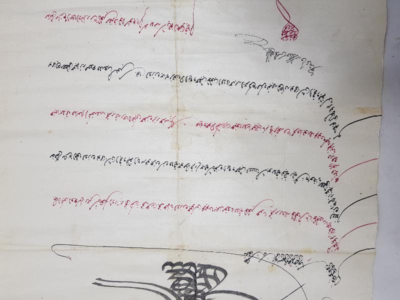 OSMANLI DÖNEMİ EL YAZMA BERAT