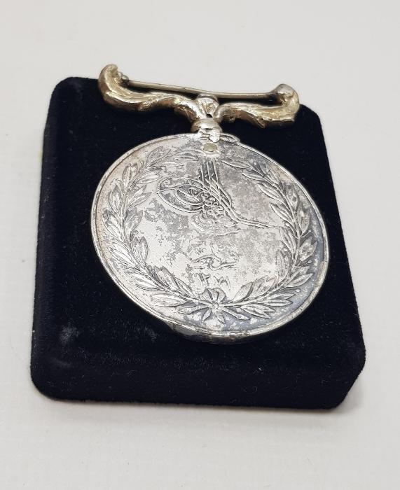 OSMANLI DÖNEMİ GÜMÜŞ KIRIM MADALYASI