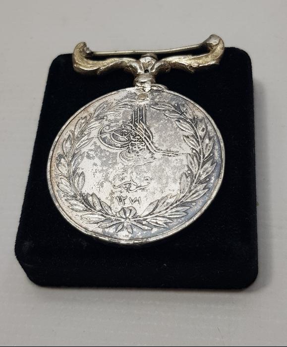 OSMANLI DÖNEMİ GÜMÜŞ KIRIM MADALYASI