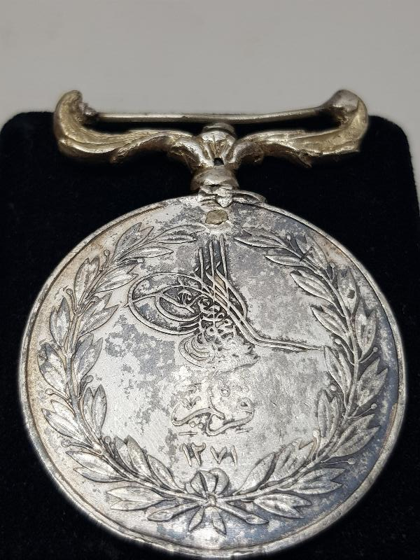 OSMANLI DÖNEMİ GÜMÜŞ KIRIM MADALYASI